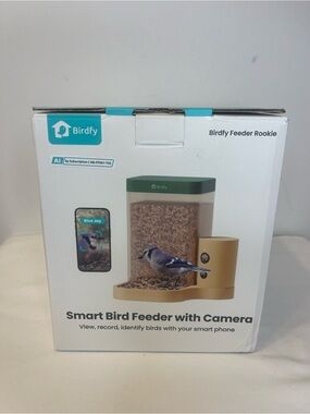 Birdfy Smart Bird Feeder with Camera NWT